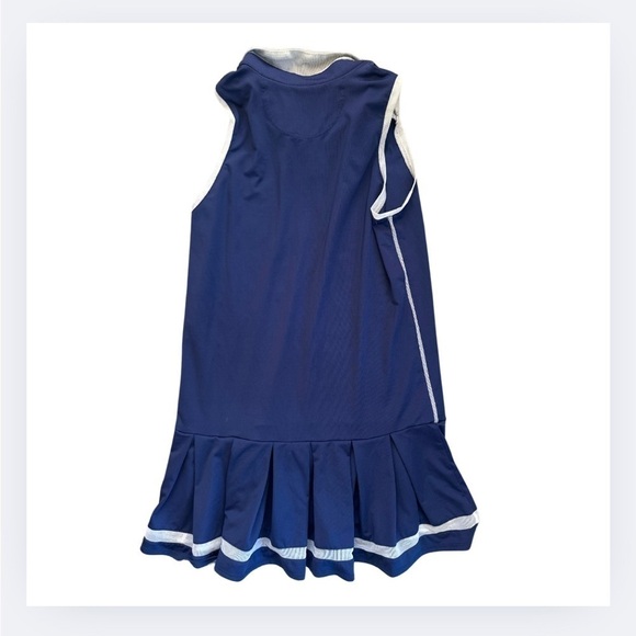 Lucky in Love Girls Navy Tennis Dress - Picture 2 of 7